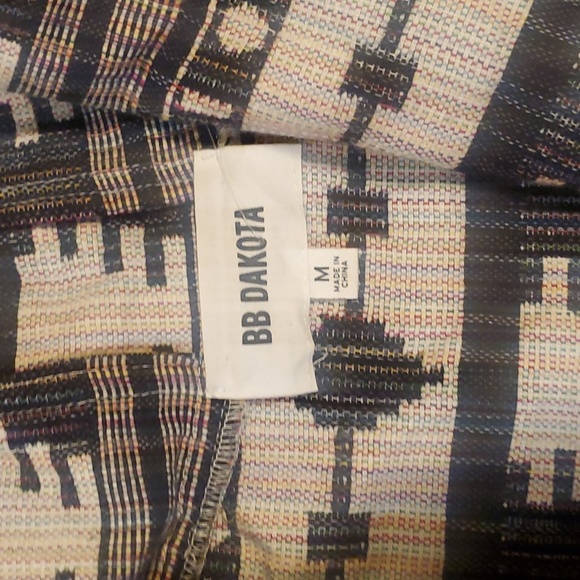 - Anthropologie Aztec BB Dakota Multi Color Sweater Jacket sz Medium - Picture 4 of 11